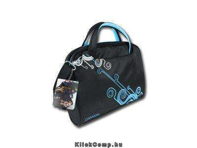 Eladó Már csak volt!!! Laptop Case CANYON Lady Handbag for up to 12" laptop, Nylon, Black Blue - olcsó, Új Eladó Már csak volt!!! - Miskolc ( Borsod-Abaúj-Zemplén ) fotó