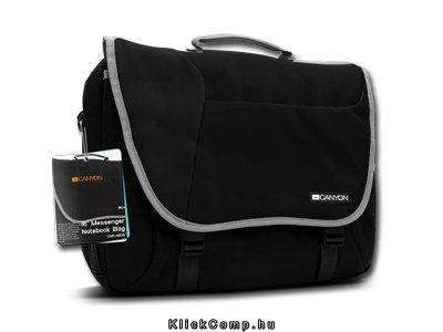 Eladó Már csak volt!!! Laptop Case CANYON Messenger for up to 16" laptop, Black Gray - olcsó, Új Eladó Már csak volt!!! - Miskolc ( Borsod-Abaúj-Zemplén ) fotó
