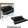 Eladó Már csak volt!!! Notebook Cooler , 2 x 66mm, 1600 RPM, Black Silver, Retail - olcsó, Új Eladó Már csak volt!!! - Miskolc ( Borsod-Abaúj-Zemplén ) fotó 1