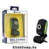 Eladó Már csak volt!!! Web Camera CANYON CNR-WCAM43G1 (300Kpixel, 1 6", CMOS, USB 2.0) Black Green - olcsó, Új Eladó Már csak volt!!! - Miskolc ( Borsod-Abaúj-Zemplén ) fotó 1