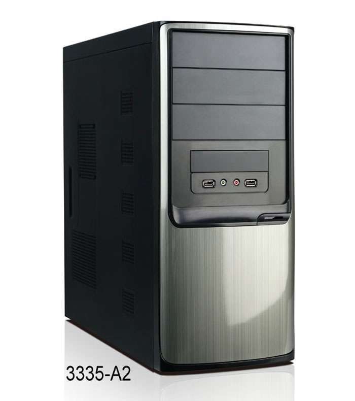 Eladó Már csak volt!!! Codegen Q-3335-A2 450W 12 cm ezüst-fekete ATX ház - olcsó, Új Eladó Már csak volt!!! - Miskolc ( Borsod-Abaúj-Zemplén ) fotó