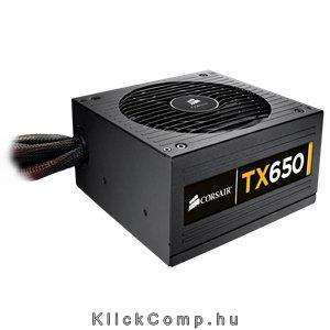 Eladó Már csak volt!!! Corsair TX 650W tápegység 80Plus Bronze - olcsó, Új Eladó Már csak volt!!! - Miskolc ( Borsod-Abaúj-Zemplén ) fotó