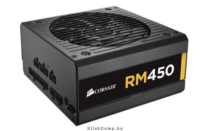 Eladó Már csak volt!!! Corsair RM 450W, FULL Moduláris tápegység 80 Plus Gold - olcsó, Új Eladó Már csak volt!!! - Miskolc ( Borsod-Abaúj-Zemplén ) fotó