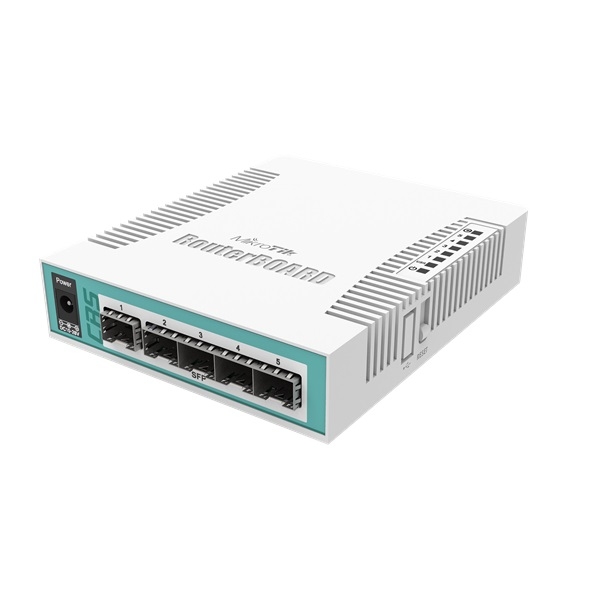 Eladó MikroTik CRS106-1C-5S 5xSFP, 1xCombo port (SFP GbE LAN) asztali Cloud Router Swi - olcsó, Új Eladó - Miskolc ( Borsod-Abaúj-Zemplén ) fotó