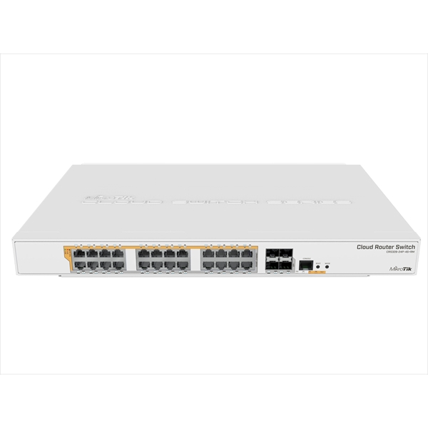 Eladó Router 24port MikroTik CRS328-24P-4SPlusRM 24port GbE LAN PoE 4xSFPPlus port Rac - olcsó, Új Eladó - Miskolc ( Borsod-Abaúj-Zemplén ) fotó