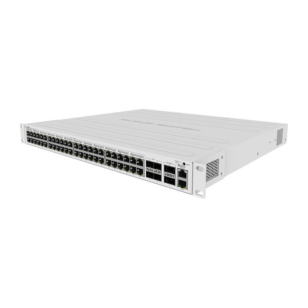 Eladó MikroTik CRS354-48P-4SPlus2QPlusRM 48port GbE PoE LAN 4x10G SFPPlus port 2x40G Q - olcsó, Új Eladó - Miskolc ( Borsod-Abaúj-Zemplén ) fotó