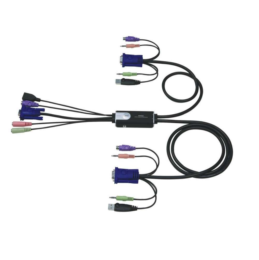 Eladó Már csak volt!!! KVM switch 2PC PS 2 Plus USB Plus audió Plus kábel - olcsó, Új Eladó Már csak volt!!! - Miskolc ( Borsod-Abaúj-Zemplén ) fotó
