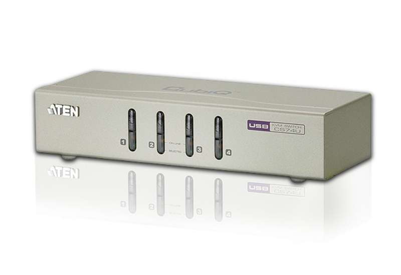 Eladó Már csak volt!!! KVM S.4PC USB VGA Pluskábel CS74U - olcsó, Új Eladó Már csak volt!!! - Miskolc ( Borsod-Abaúj-Zemplén ) fotó