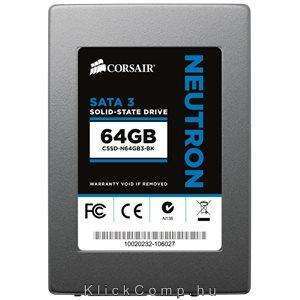 Eladó Már csak volt!!! Corsair SSD 64GB Neutron Series (Read 545Mb s, Write 210Mb s) Plus átalakító - olcsó, Új Eladó Már csak volt!!! - Miskolc ( Borsod-Abaúj-Zemplén ) fotó