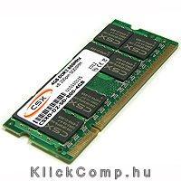 Eladó Már csak volt!!! 4GB DDR3 Notebook memória 1333Mhz 256x8 CL9 SODIMM CSX ALPHA - olcsó, Új Eladó Már csak volt!!! - Miskolc ( Borsod-Abaúj-Zemplén ) fotó