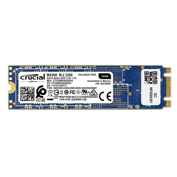 Eladó Már csak volt!!! 250GB SSD M.2 2280 Crucial MX500 - olcsó, Új Eladó Már csak volt!!! - Miskolc ( Borsod-Abaúj-Zemplén ) fotó
