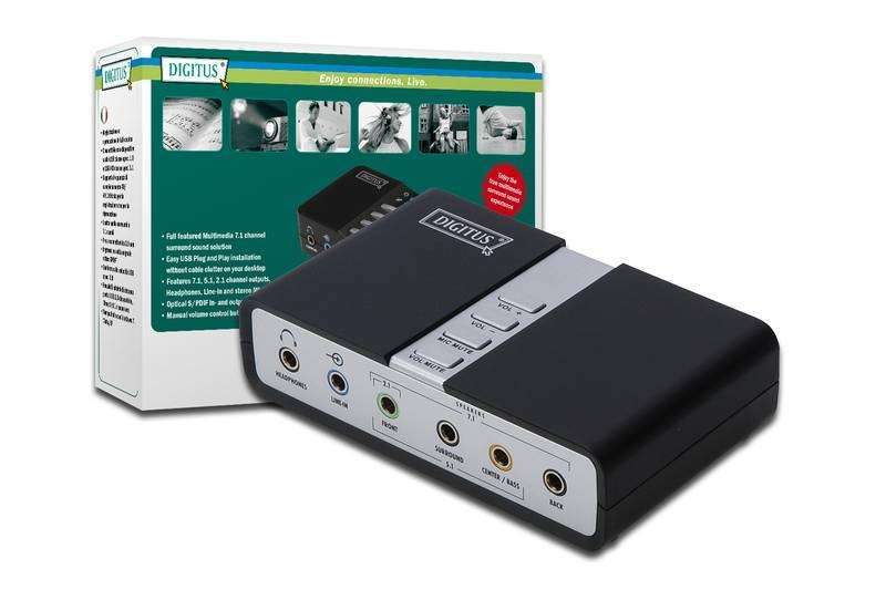 Eladó Már csak volt!!! Hangkártya 7.1 külső USB - olcsó, Új Eladó Már csak volt!!! - Miskolc ( Borsod-Abaúj-Zemplén ) fotó