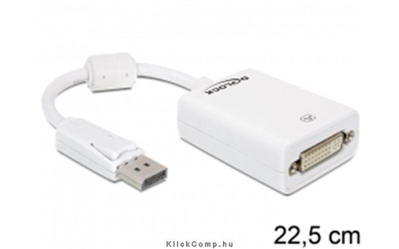Eladó Már csak volt!!! Adapter Displayport male > DVI 24Plus5 female Delock - olcsó, Új Eladó Már csak volt!!! - Miskolc ( Borsod-Abaúj-Zemplén ) fotó