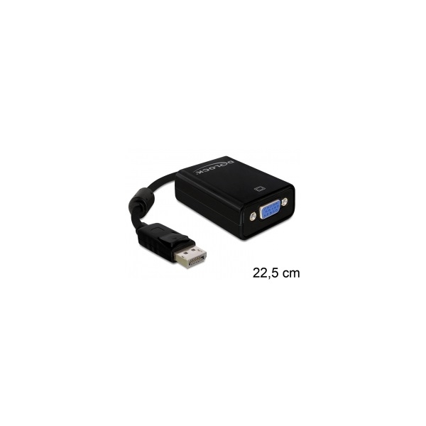 Eladó Már csak volt!!! Adapter Displayport apa > VGA 15 pin anya Delock - olcsó, Új Eladó Már csak volt!!! - Miskolc ( Borsod-Abaúj-Zemplén ) fotó