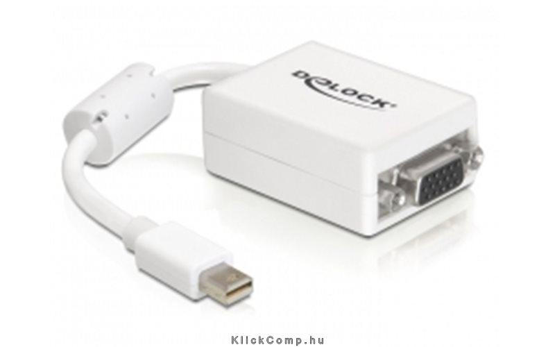 Eladó Már csak volt!!! Adapter mini Displayport > VGA 15 pin female Delock - olcsó, Új Eladó Már csak volt!!! - Miskolc ( Borsod-Abaúj-Zemplén ) fotó