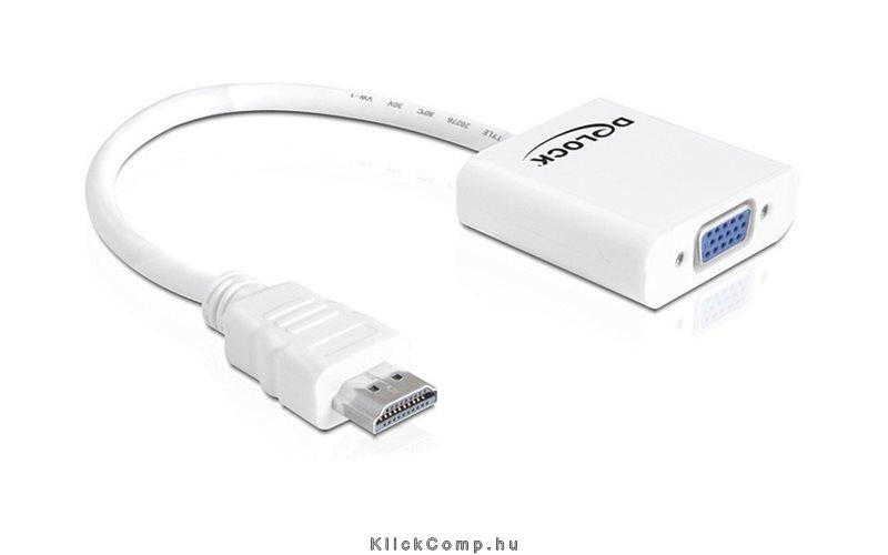 Eladó Már csak volt!!! Adapter HDMI-A male > VGA female Delock - olcsó, Új Eladó Már csak volt!!! - Miskolc ( Borsod-Abaúj-Zemplén ) fotó