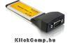 Eladó Már csak volt!!! Express Card 1db SOROS port adapter Delock - olcsó, Új Eladó Már csak volt!!! - Miskolc ( Borsod-Abaúj-Zemplén ) fotó 1