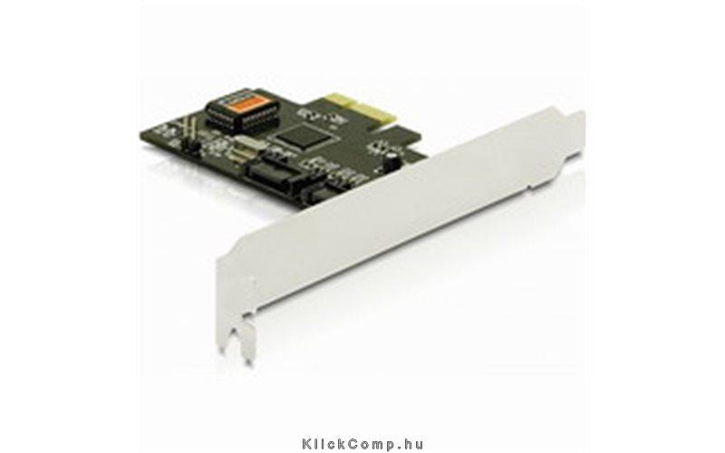 Eladó Már csak volt!!! SATA II PCI Express Card, 2 Port Delock - olcsó, Új Eladó Már csak volt!!! - Miskolc ( Borsod-Abaúj-Zemplén ) fotó