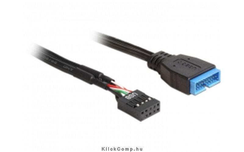 Eladó Már csak volt!!! USB 2.0 pin header female > USB 3.0 pin header male Delock - olcsó, Új Eladó Már csak volt!!! - Miskolc ( Borsod-Abaúj-Zemplén ) fotó