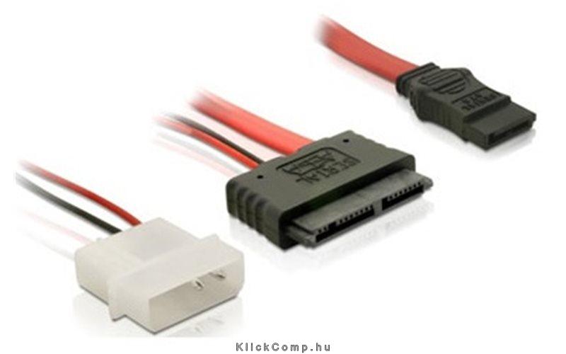 Eladó SATA kábel Micro SATA anya Plus 2 tűs hálózati SATA átalakító kábel Deloc - olcsó, Új Eladó - Miskolc ( Borsod-Abaúj-Zemplén ) fotó