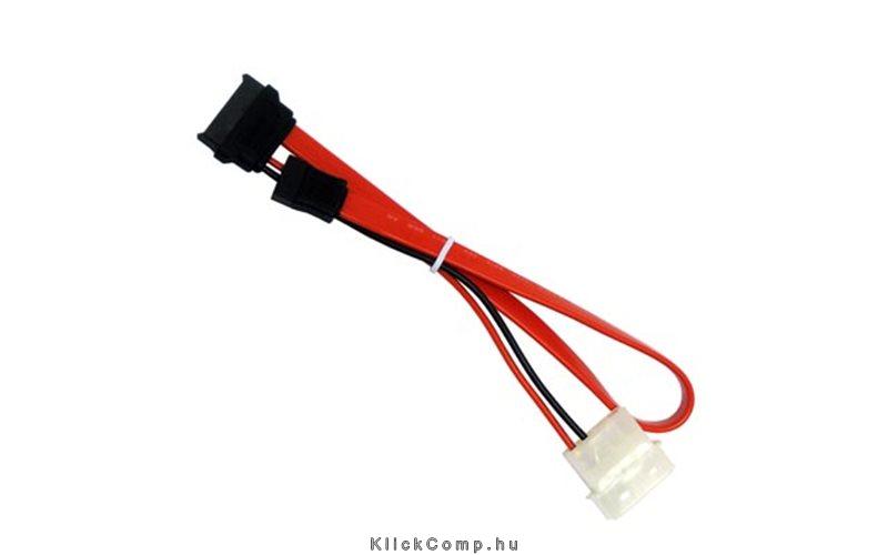 Eladó SATA kábel Slimline female Plus 2pin power > SATA Delock - olcsó, Új Eladó - Miskolc ( Borsod-Abaúj-Zemplén ) fotó