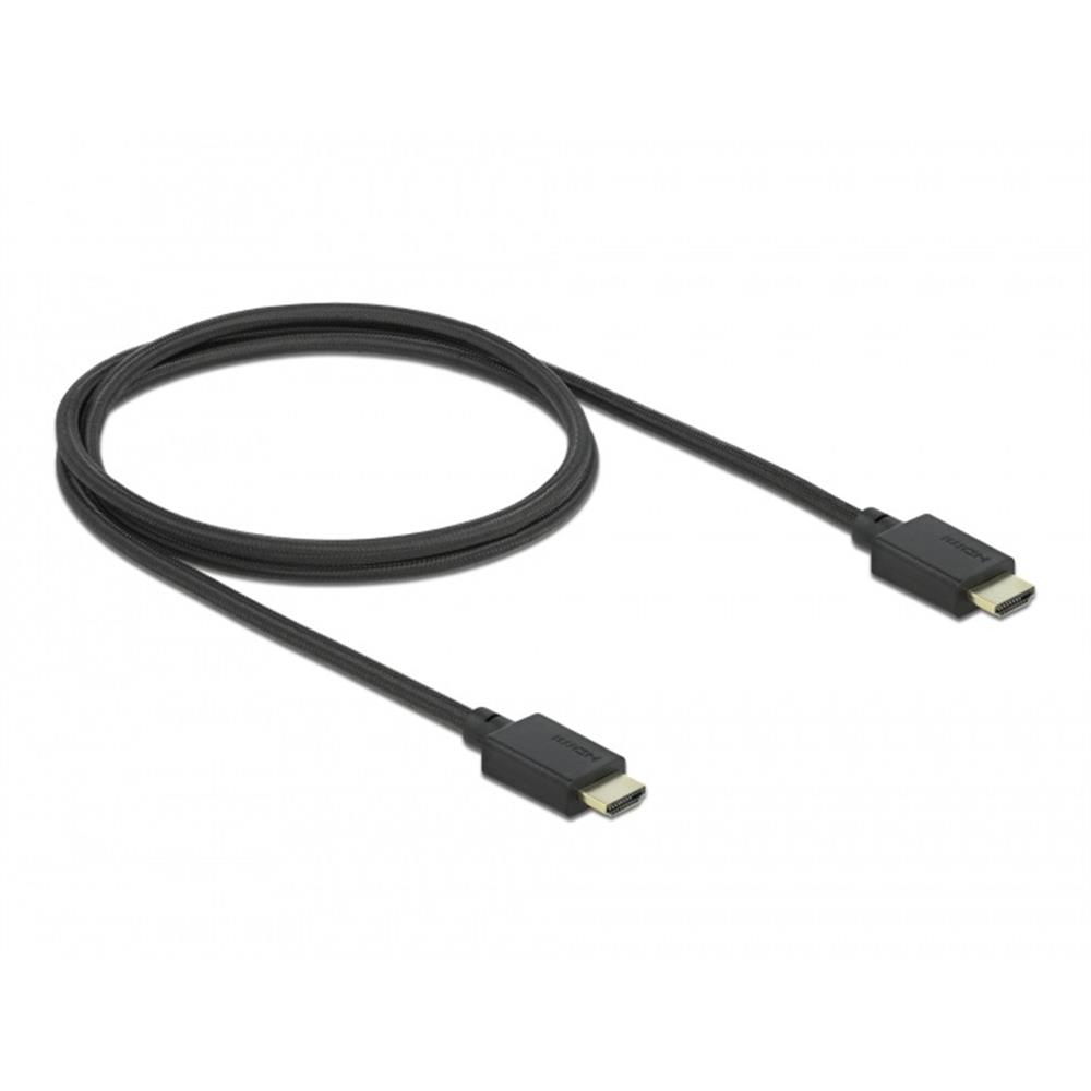 Eladó HDMI kábel 1m  8K 60Hz Delock Ultra nagy sebességu 48Gbps - olcsó, Új Eladó - Miskolc ( Borsod-Abaúj-Zemplén ) fotó