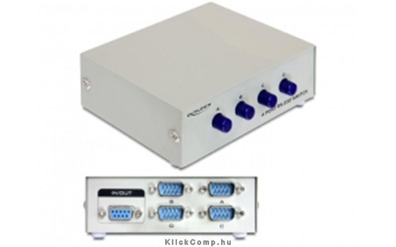 Eladó Már csak volt!!! serial switch RS-232 4 port manual Delock - olcsó, Új Eladó Már csak volt!!! - Miskolc ( Borsod-Abaúj-Zemplén ) fotó