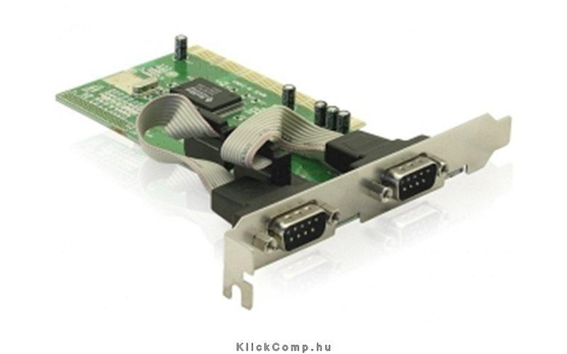 Eladó Már csak volt!!! PCI card 2x serial Delock - olcsó, Új Eladó Már csak volt!!! - Miskolc ( Borsod-Abaúj-Zemplén ) fotó