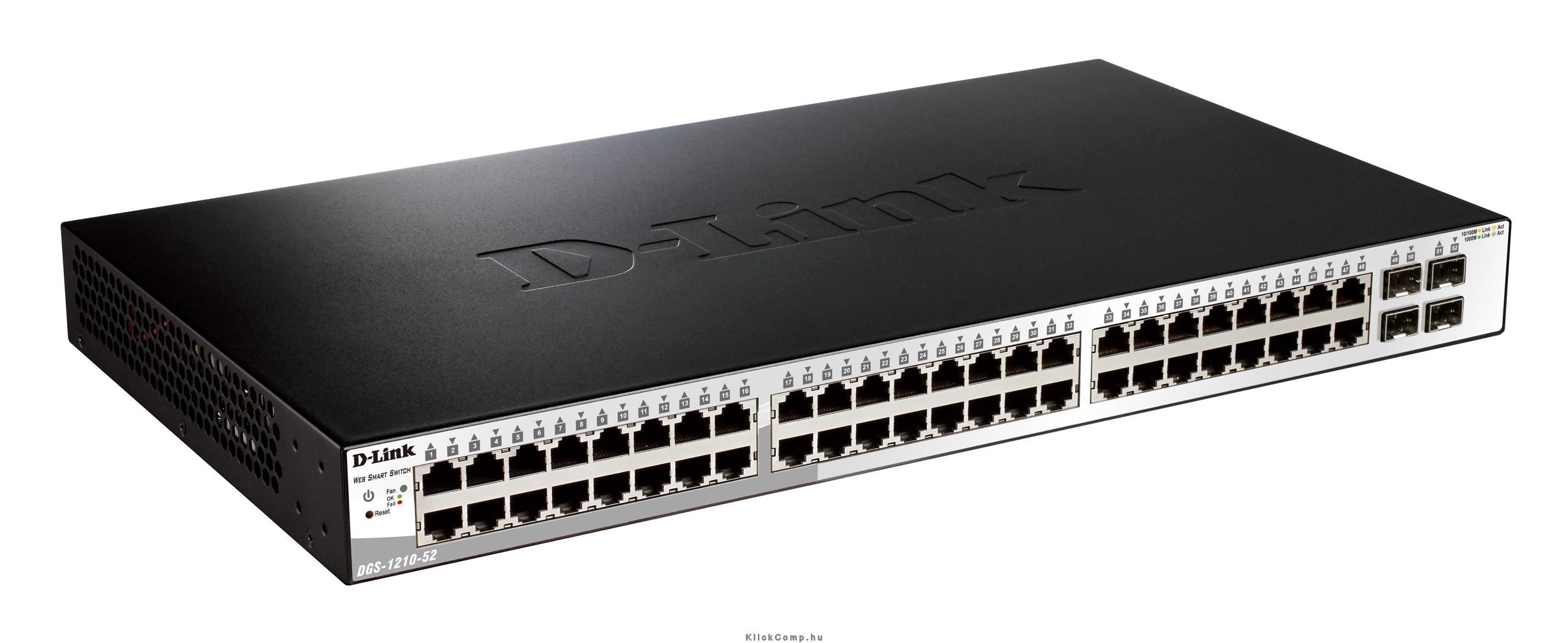Eladó Már csak volt!!! 48-port 10 100 Smart Switch Plus 2 Combo 1000BaseT SFP Plus 2 Gigabit - olcsó, Új Eladó Már csak volt!!! - Miskolc ( Borsod-Abaúj-Zemplén ) fotó