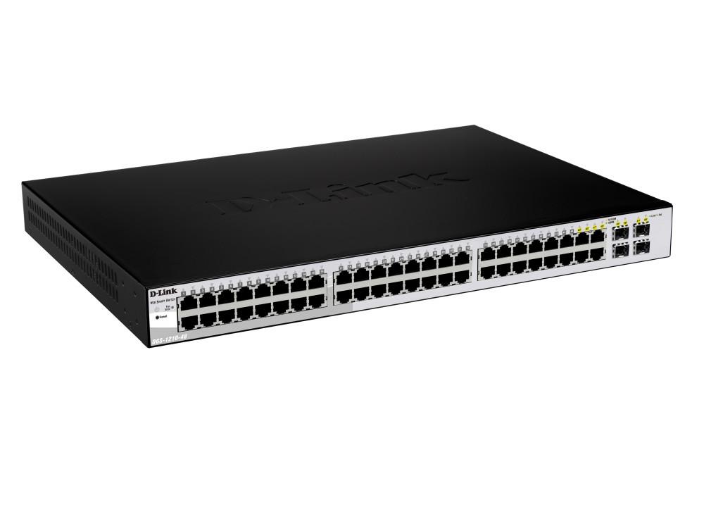 Eladó Már csak volt!!! 48 port Switch 10 100 1000 Gigabit Smart Switch including 4 Combo 1000BaseT SFP - olcsó, Új Eladó Már csak volt!!! - Miskolc ( Borsod-Abaúj-Zemplén ) fotó