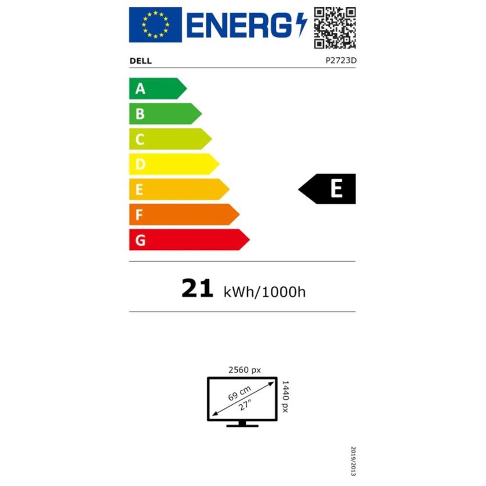 Eladó Monitor 27" 2560x1440 IPS HDMI DP USB USB-C Dell P2723D - olcsó, Új Eladó - Miskolc ( Borsod-Abaúj-Zemplén ) fotó