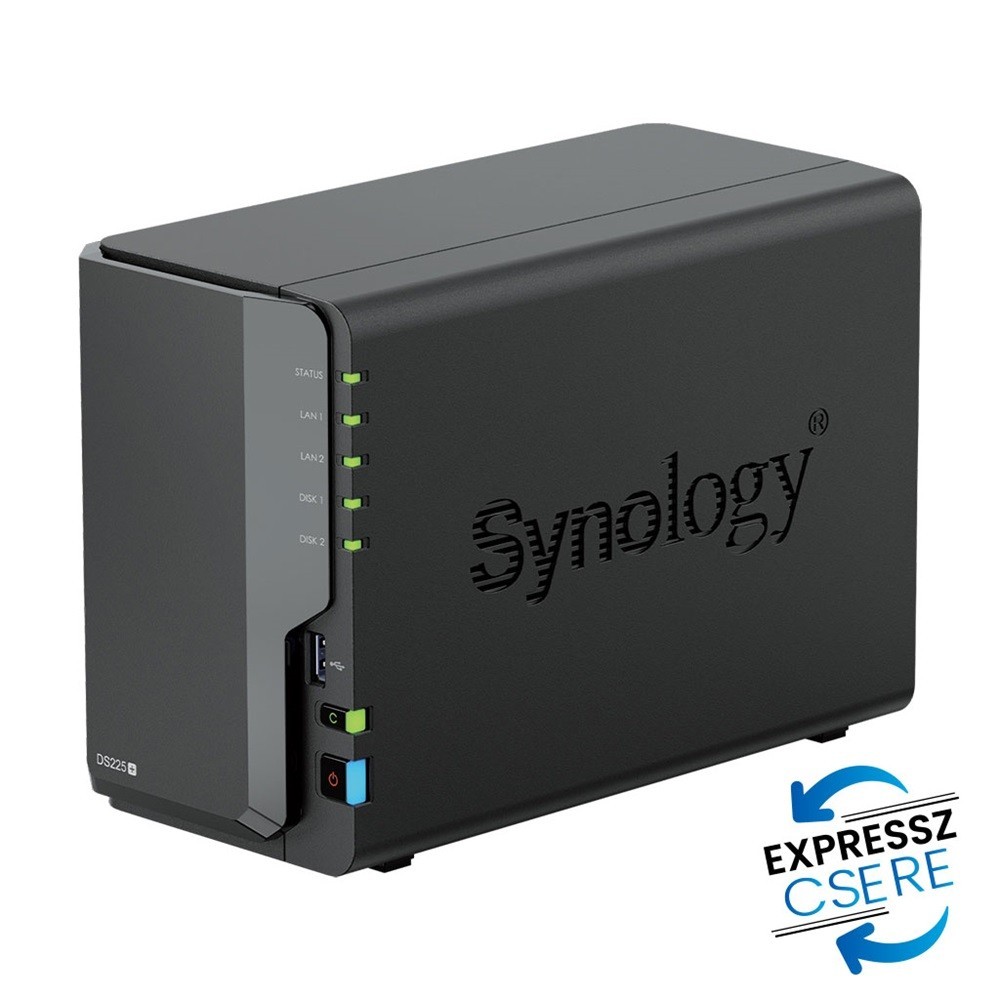 Eladó NAS 2 HDD hely Synology DiskStation DS225Plus - olcsó, Új Eladó - Miskolc ( Borsod-Abaúj-Zemplén ) fotó
