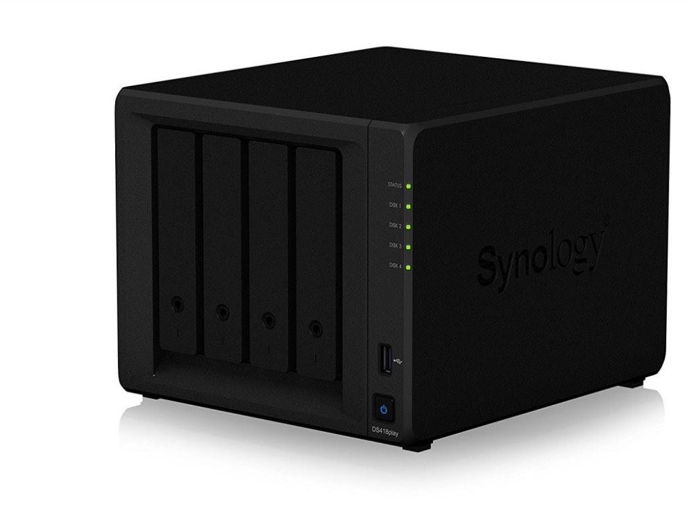 Eladó Már csak volt!!! NAS 4 HDD hely Synology DiskStation DS418play (2 GB) - olcsó, Új Eladó Már csak volt!!! - Miskolc ( Borsod-Abaúj-Zemplén ) fotó