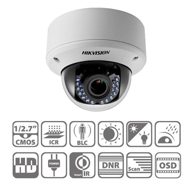 Eladó Már csak volt!!! Dome HD-TVI kamera, kültéri, 1080P, 2,8-12mm, IR40m - olcsó, Új Eladó Már csak volt!!! - Miskolc ( Borsod-Abaúj-Zemplén ) fotó