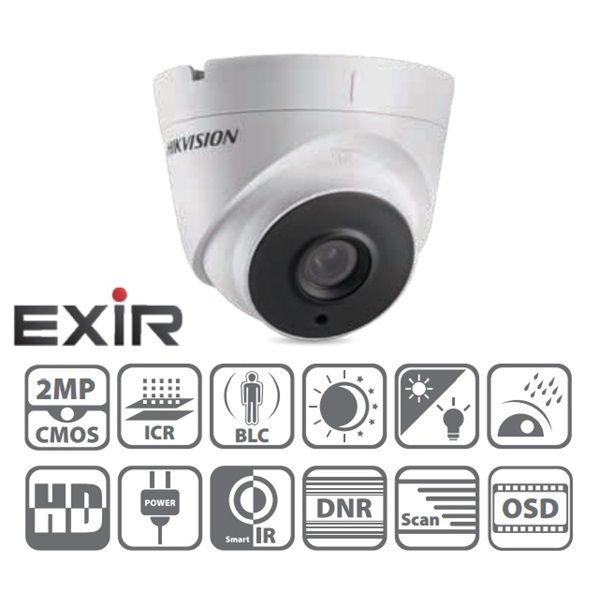 Eladó Már csak volt!!! Dome HD-TVI kamera, kültéri, 1080P, 6mm, EXIR40m - olcsó, Új Eladó Már csak volt!!! - Miskolc ( Borsod-Abaúj-Zemplén ) fotó