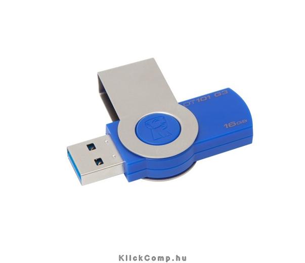 Eladó Már csak volt!!! Kingston 16GB USB3.0 Kék (DT101G3 16GB) PenDrive - olcsó, Új Eladó Már csak volt!!! - Miskolc ( Borsod-Abaúj-Zemplén ) fotó