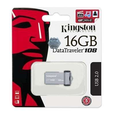 Eladó Már csak volt!!! KINGSTON Pendrive 16GB, DT108, Szürke ( 5év gar.) - olcsó, Új Eladó Már csak volt!!! - Miskolc ( Borsod-Abaúj-Zemplén ) fotó