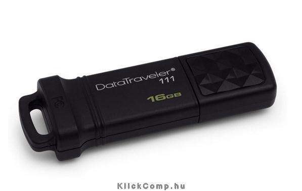 Eladó Már csak volt!!! Kingston 16GB USB3.0 Fekete (DT111 16GB) Flash Drive - olcsó, Új Eladó Már csak volt!!! - Miskolc ( Borsod-Abaúj-Zemplén ) fotó