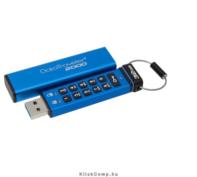 Eladó Már csak volt!!! 32GB PenDrive USB3.1 Kék Kingston DT2000 32GB Flash Drive - olcsó, Új Eladó Már csak volt!!! - Miskolc ( Borsod-Abaúj-Zemplén ) fotó