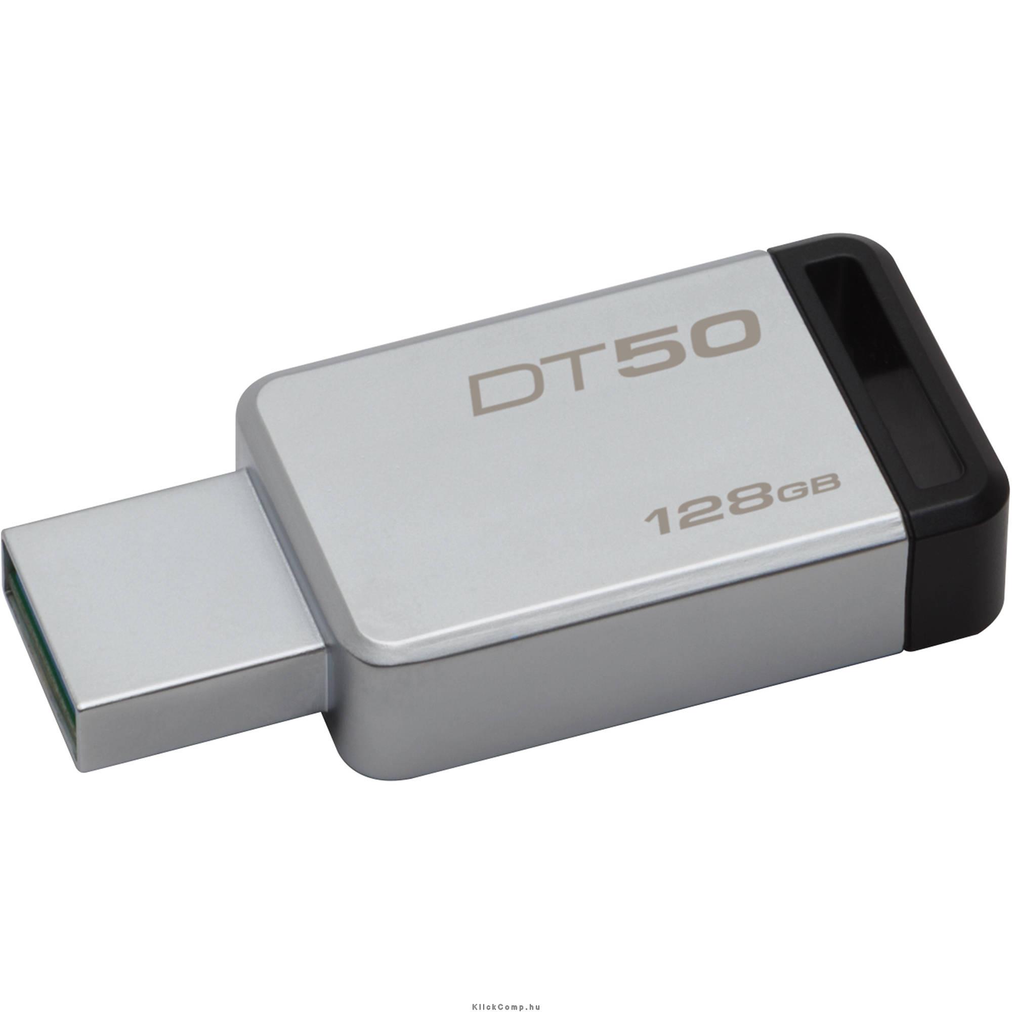 Eladó Már csak volt!!! 128GB PenDrive USB3.0 Ezüst-Fekete Kingston DT50 128GB Flash Drive - olcsó, Új Eladó Már csak volt!!! - Miskolc ( Borsod-Abaúj-Zemplén ) fotó