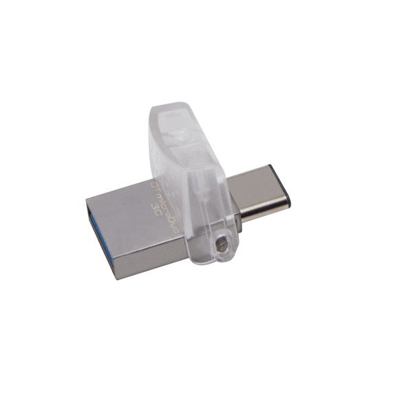 Eladó Már csak volt!!! 64GB PenDrive microUSB3.1 C USB3.1 A Ezüst Kingston DTDUO3C 64GB Flash Drive - olcsó, Új Eladó Már csak volt!!! - Miskolc ( Borsod-Abaúj-Zemplén ) fotó