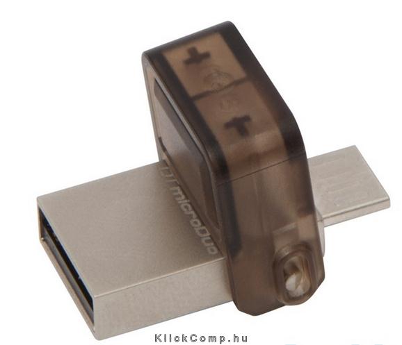 Eladó Már csak volt!!! 8GB PenDrive micro-USB2.0   USB2.0 Barna DTDUO 8GB - olcsó, Új Eladó Már csak volt!!! - Miskolc ( Borsod-Abaúj-Zemplén ) fotó