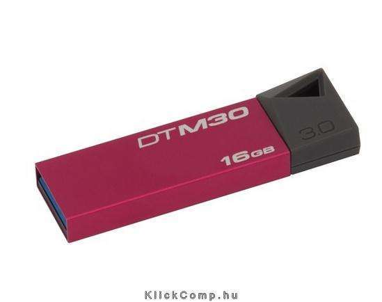 Eladó Már csak volt!!! Kingston 16GB USB3.0 Piros (DTM30 16GB) PenDrive - olcsó, Új Eladó Már csak volt!!! - Miskolc ( Borsod-Abaúj-Zemplén ) fotó