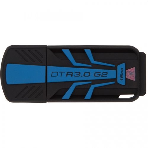 Eladó Már csak volt!!! 16GB pendrive USB3.0 Fekete-Kék Kingston Flash Drive DTR30G2 16GB - olcsó, Új Eladó Már csak volt!!! - Miskolc ( Borsod-Abaúj-Zemplén ) fotó