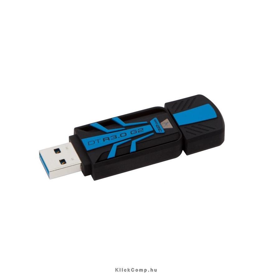 Eladó Már csak volt!!! 32GB PenDrive USB3.0 Fekete-Kék DTR30G2 32GB - olcsó, Új Eladó Már csak volt!!! - Miskolc ( Borsod-Abaúj-Zemplén ) fotó