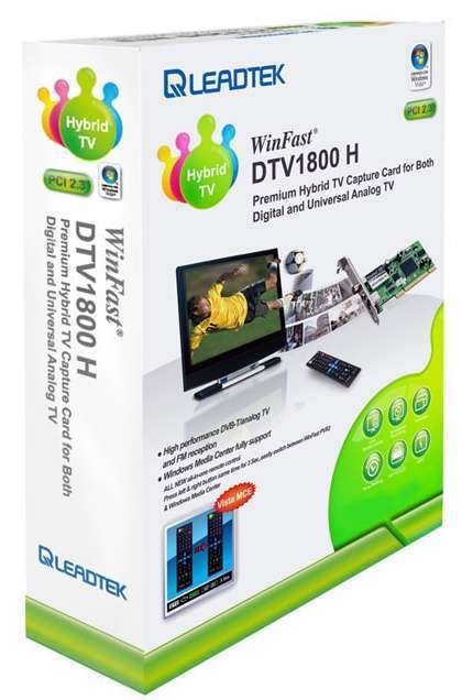 Eladó Már csak volt!!! Leadtek DTV1800H (digitális, analóg) TV FM tuner kártya ( Hybrid ) (VISTA 32 64b - olcsó, Új Eladó Már csak volt!!! - Miskolc ( Borsod-Abaúj-Zemplén ) fotó