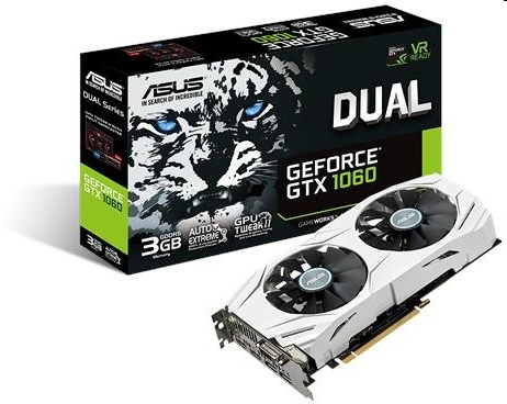 Eladó Már csak volt!!! VGA GTX1060 ASUS videokártya nVidia DUAL-GTX1060-3G - olcsó, Új Eladó Már csak volt!!! - Miskolc ( Borsod-Abaúj-Zemplén ) fotó