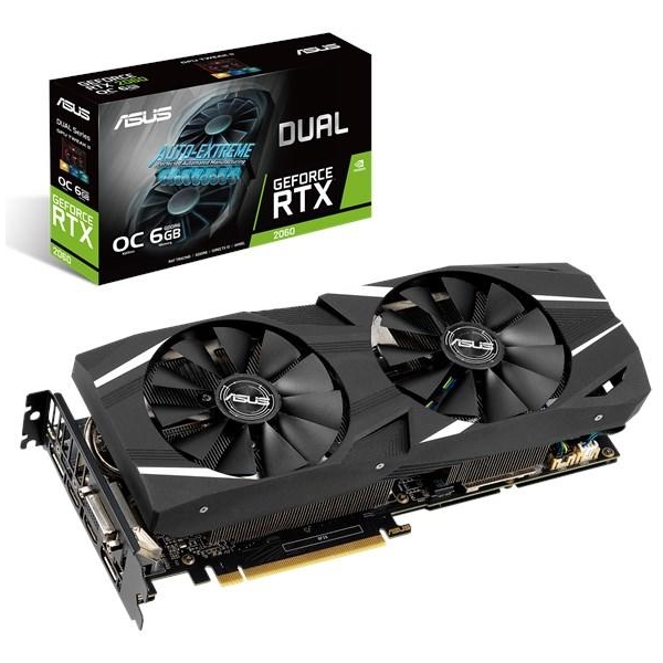 Eladó Már csak volt!!! VGA DUAL-RTX2060-O6G 6GB DDR6 OC PCI-Ex16x Asus nVIDIA Videokártya - olcsó, Új Eladó Már csak volt!!! - Miskolc ( Borsod-Abaúj-Zemplén ) fotó