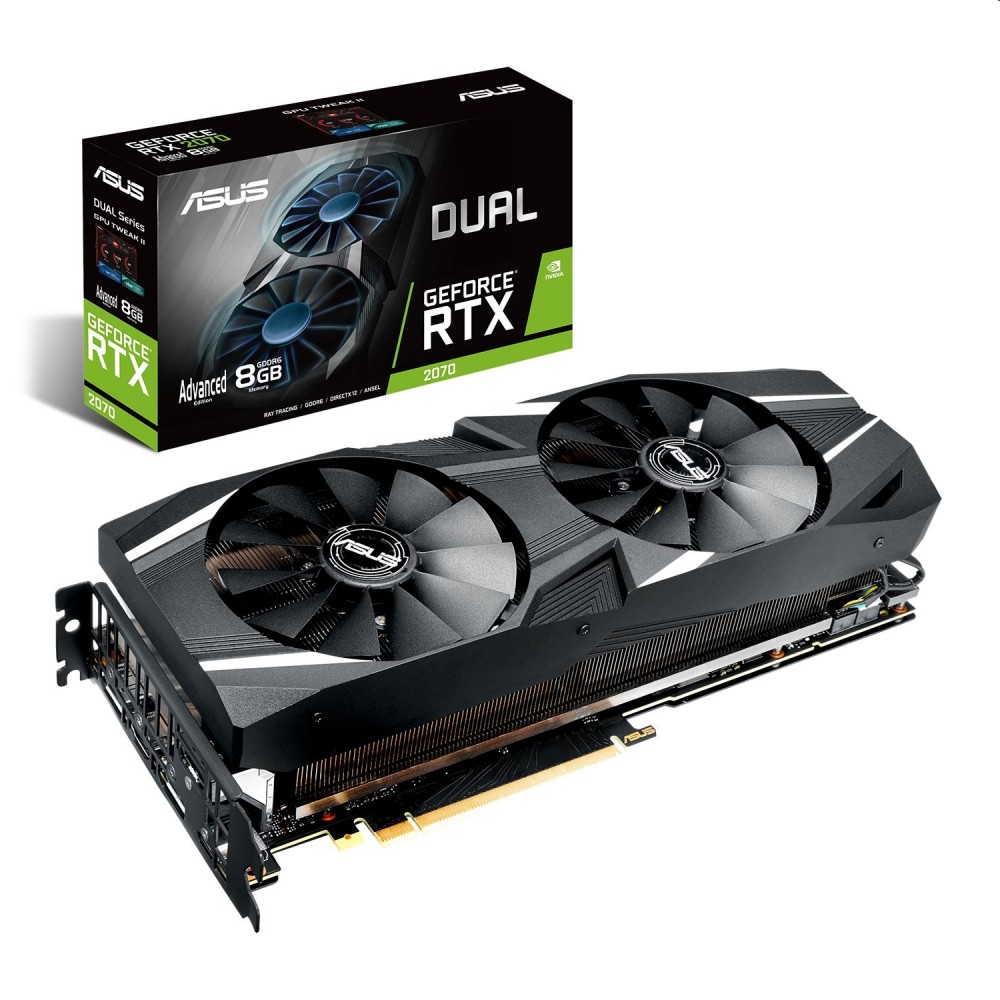 Eladó Már csak volt!!! VGA RTX2070 ASUS videokártya nVidia DUAL-RTX2070-A8G DDR6  8GB - olcsó, Új Eladó Már csak volt!!! - Miskolc ( Borsod-Abaúj-Zemplén ) fotó