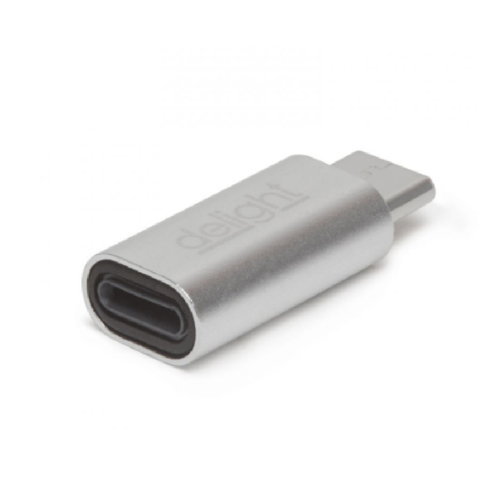 Eladó Már csak volt!!! adapter iPhone Lightning to USB Type-C ezüst Delight - olcsó, Új Eladó Már csak volt!!! - Miskolc ( Borsod-Abaúj-Zemplén ) fotó